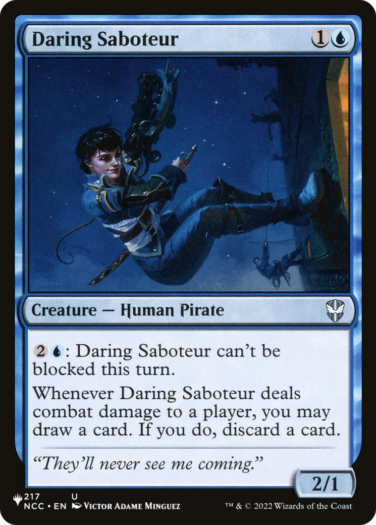 Daring Saboteur Card Image