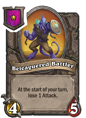 Beleaguered Battler Card Image