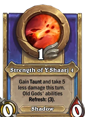 Strength of Y'Shaarj 4 Card Image