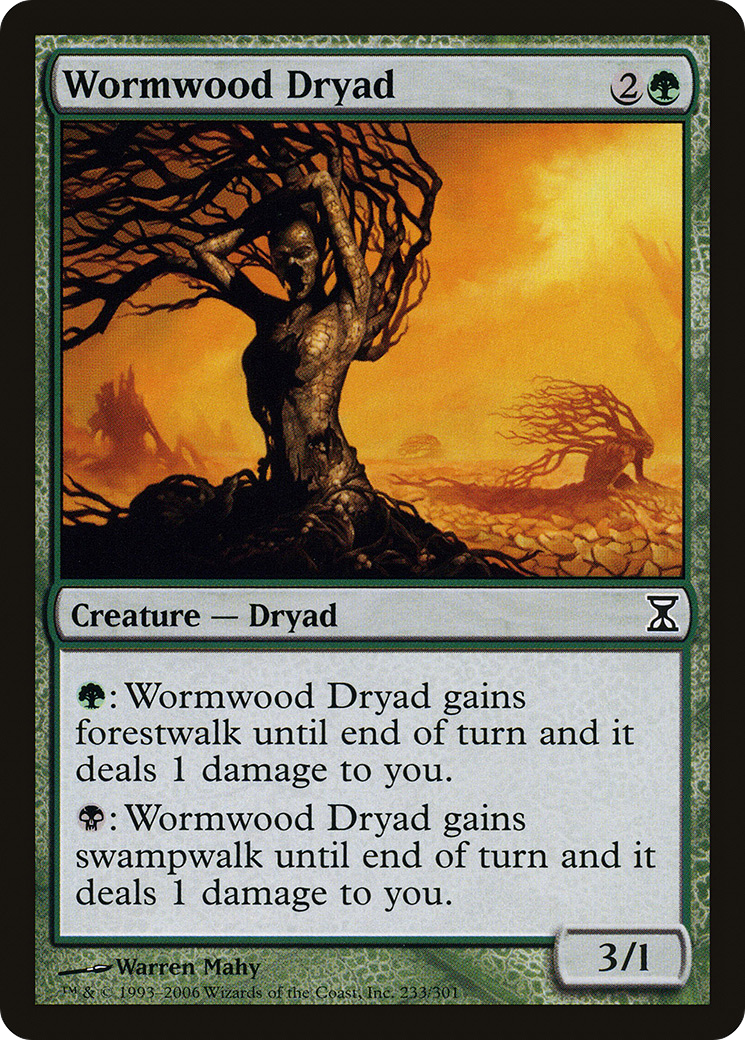 Wormwood Dryad Card Image