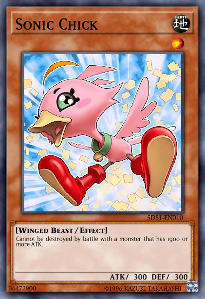 Sonic Chick Card Image