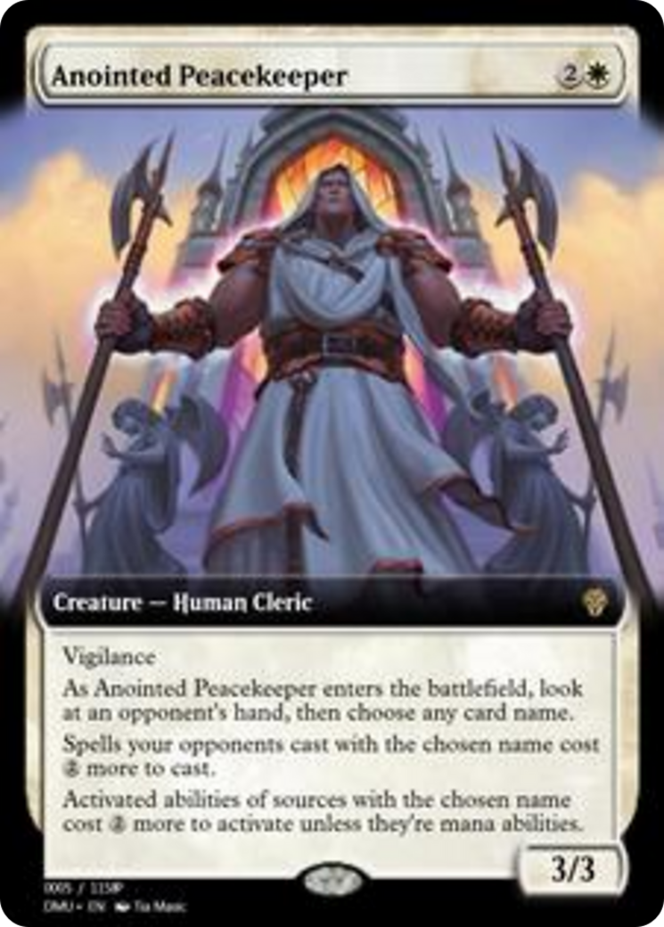 Anointed Peacekeeper Card Image