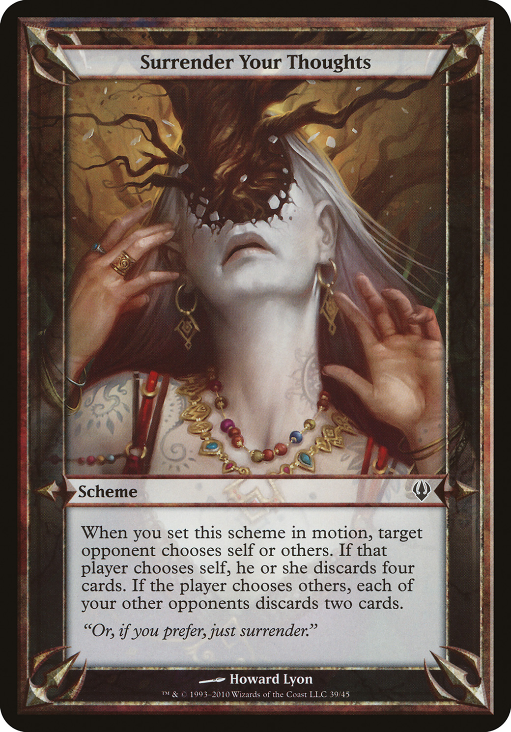 Surrender Your Thoughts Card Image