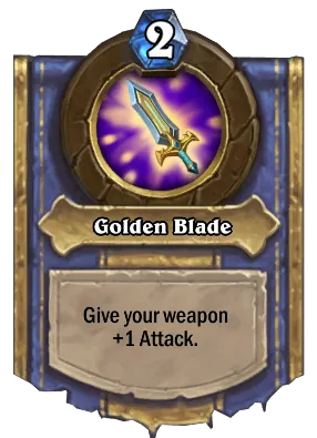 Golden Blade Card Image