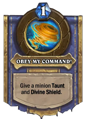 OBEY MY COMMAND! Card Image