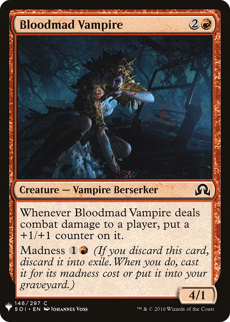 Bloodmad Vampire Card Image