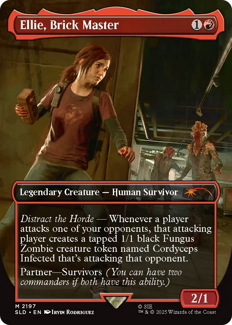 Ellie, Brick Master Card Image