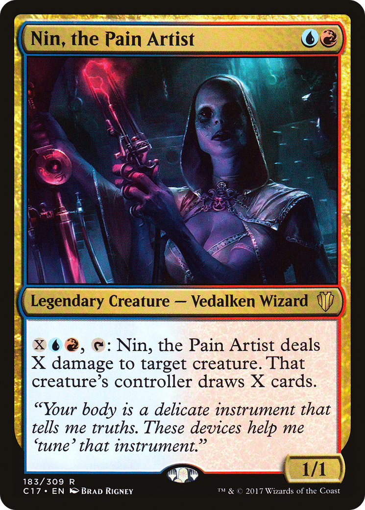 Nin, the Pain Artist Card Image