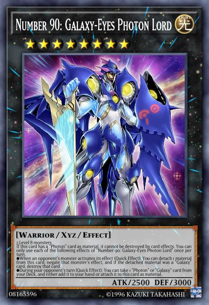 Number 90: Galaxy-Eyes Photon Lord Card Image