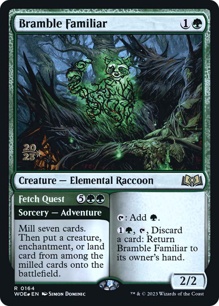 Bramble Familiar // Fetch Quest Card Image