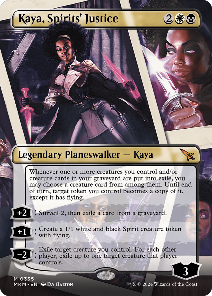 Kaya, Spirits' Justice Card Image