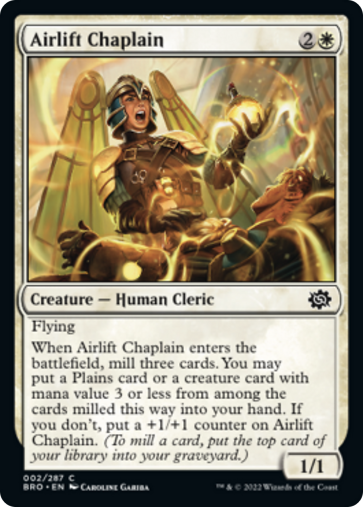 Airlift Chaplain Card Image