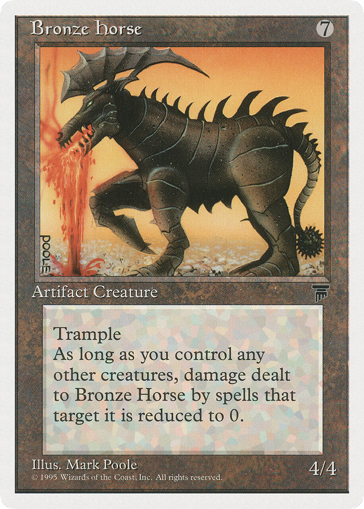 Bronze Horse Card Image