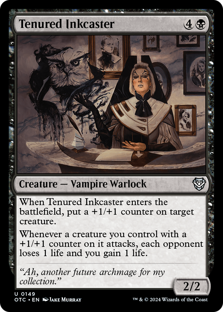 Tenured Inkcaster Card Image