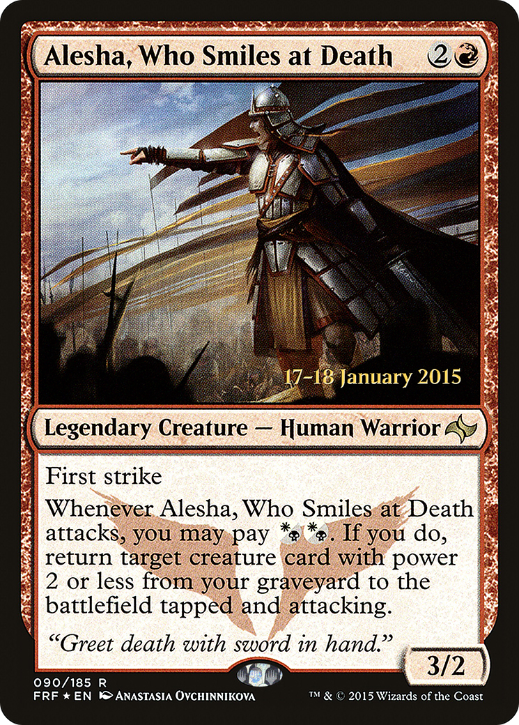 Alesha, Who Smiles at Death Card Image