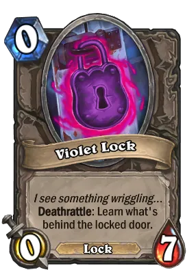 Violet Lock Card Image