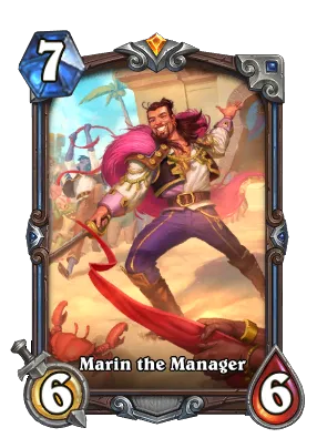 Marin the Manager Signature Card Image