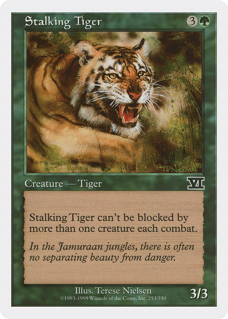 Stalking Tiger Card Image