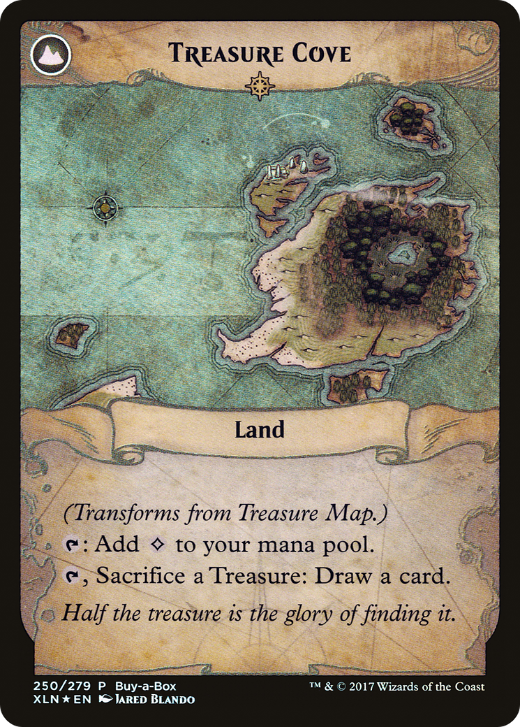 Treasure Map // Treasure Cove Card Image