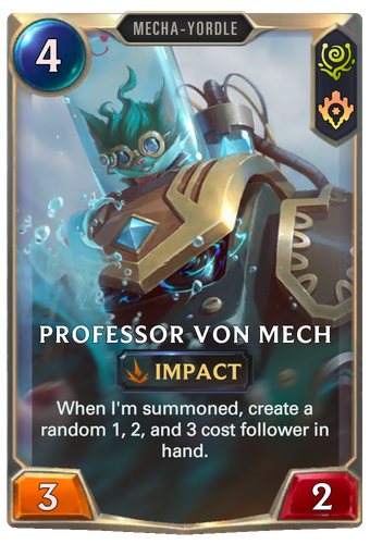 Professor Von Mech Card Image