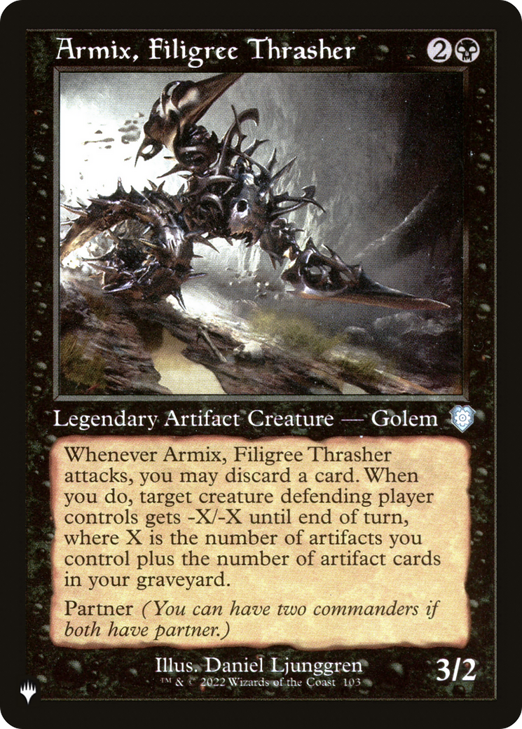 Armix, Filigree Thrasher Card Image