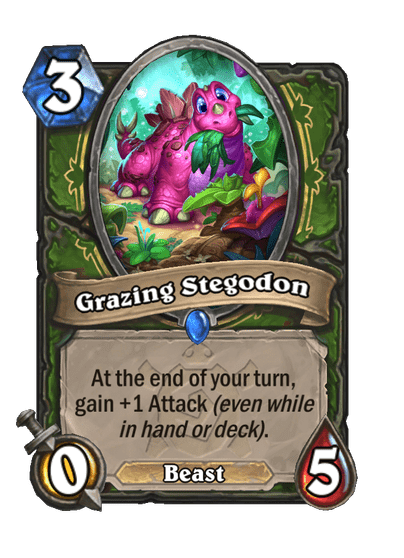 Grazing Stegodon Card Image