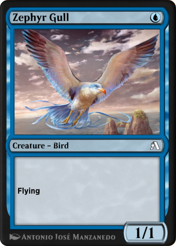 Zephyr Gull Card Image