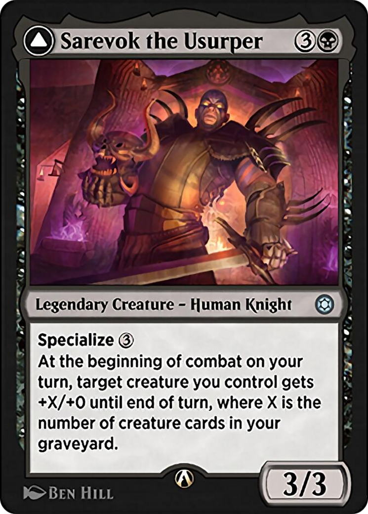 Sarevok the Usurper Card Image