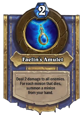 Faelin's Amulet Card Image