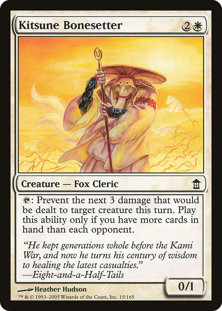 Kitsune Bonesetter Card Image