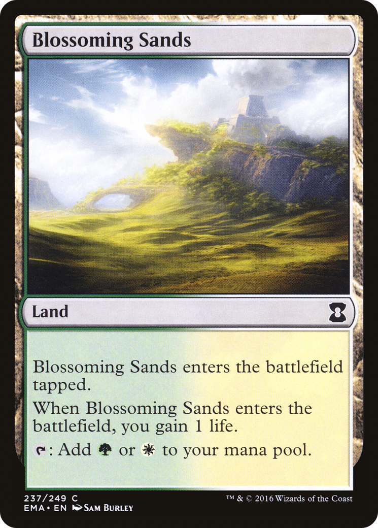 Blossoming Sands Card Image