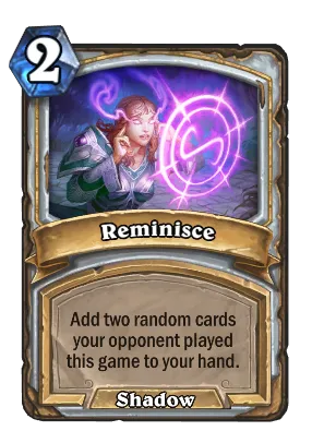 Reminisce Card Image