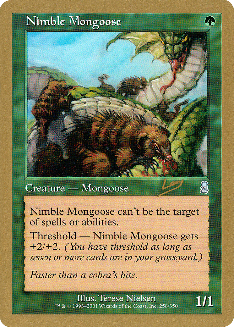 Nimble Mongoose Card Image