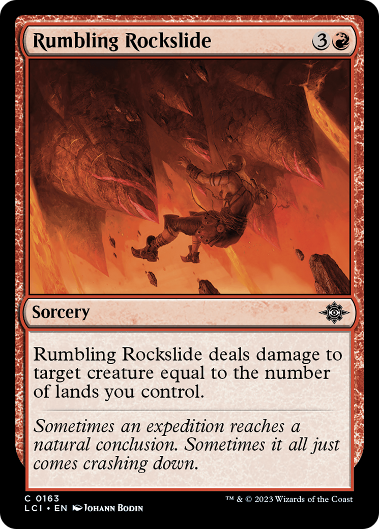 Rumbling Rockslide Card Image