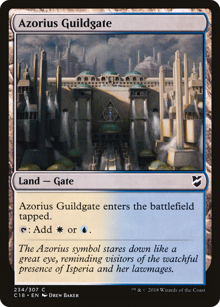 Azorius Guildgate Card Image