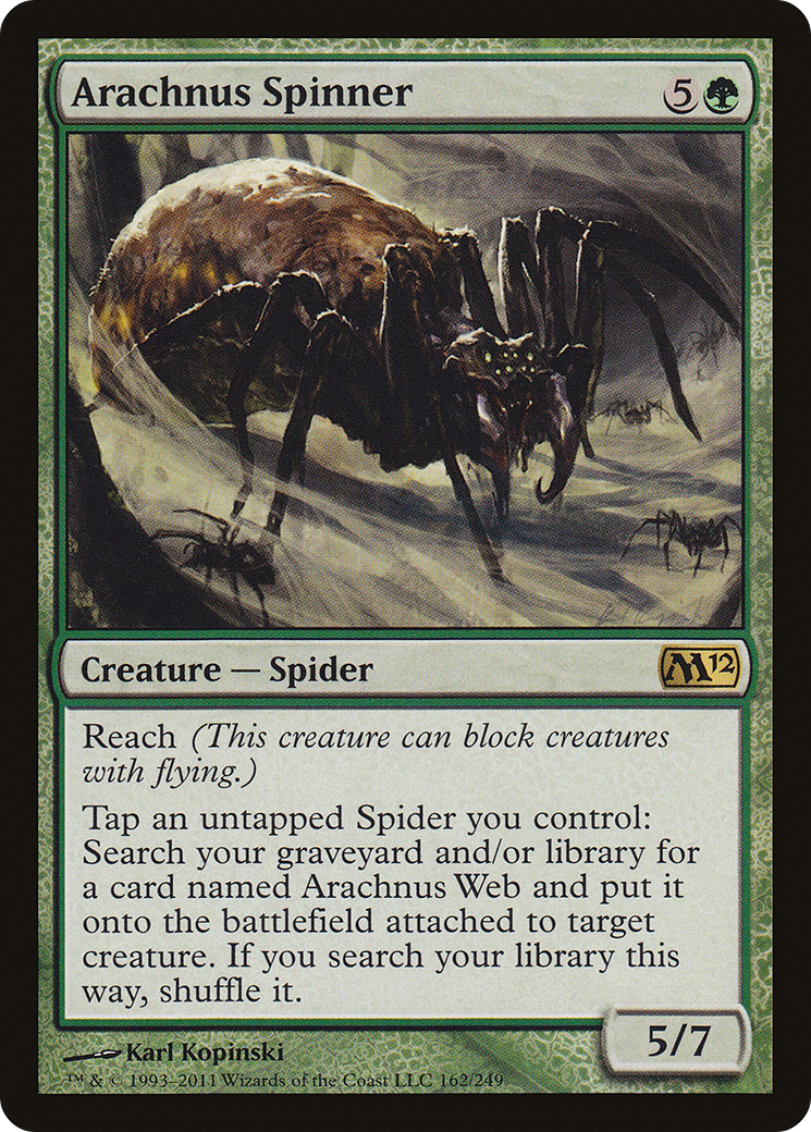 Arachnus Spinner Card Image