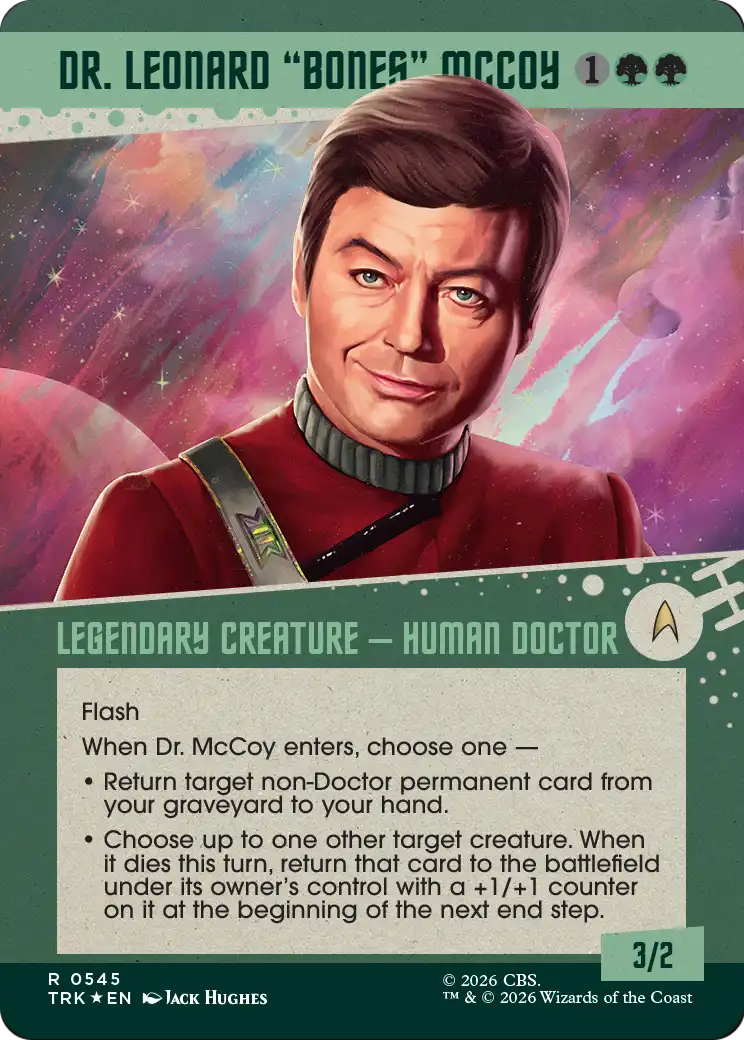 Dr. Leonard "Bones" McCoy