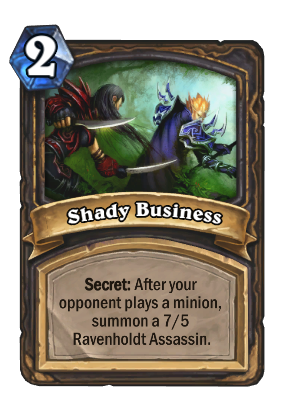 Shady Business Card Image
