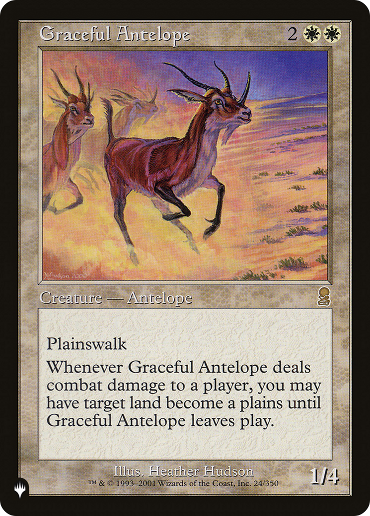 Graceful Antelope Card Image