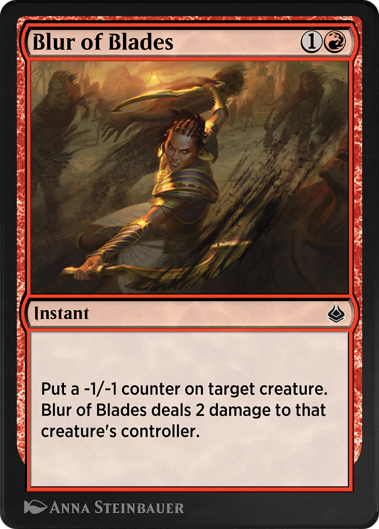 Blur of Blades Card Image