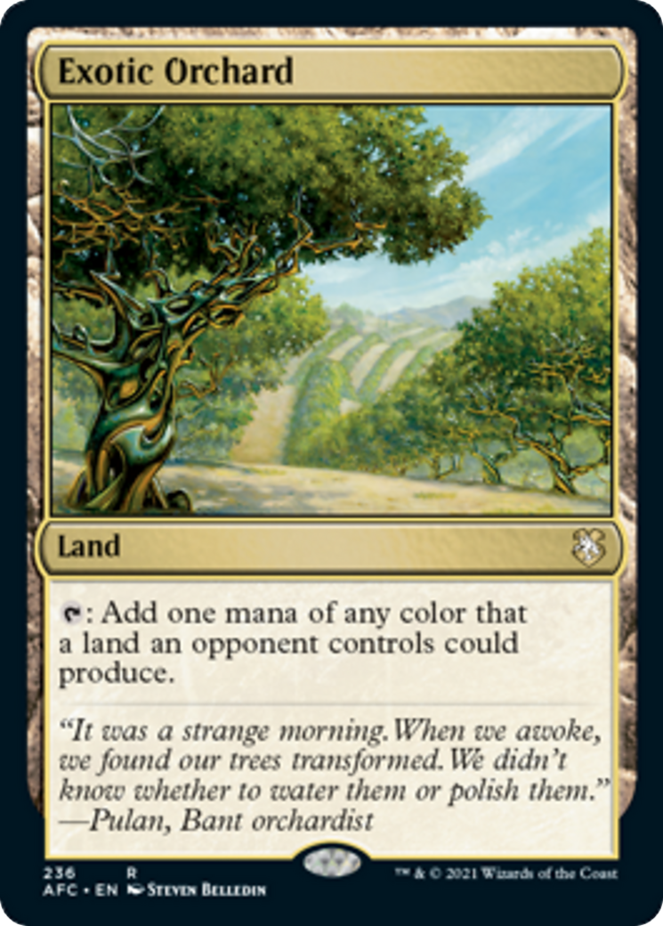 Exotic Orchard Card Image