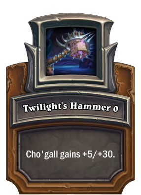 Twilight's Hammer {0} Card Image