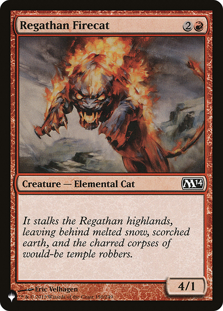 Regathan Firecat Card Image