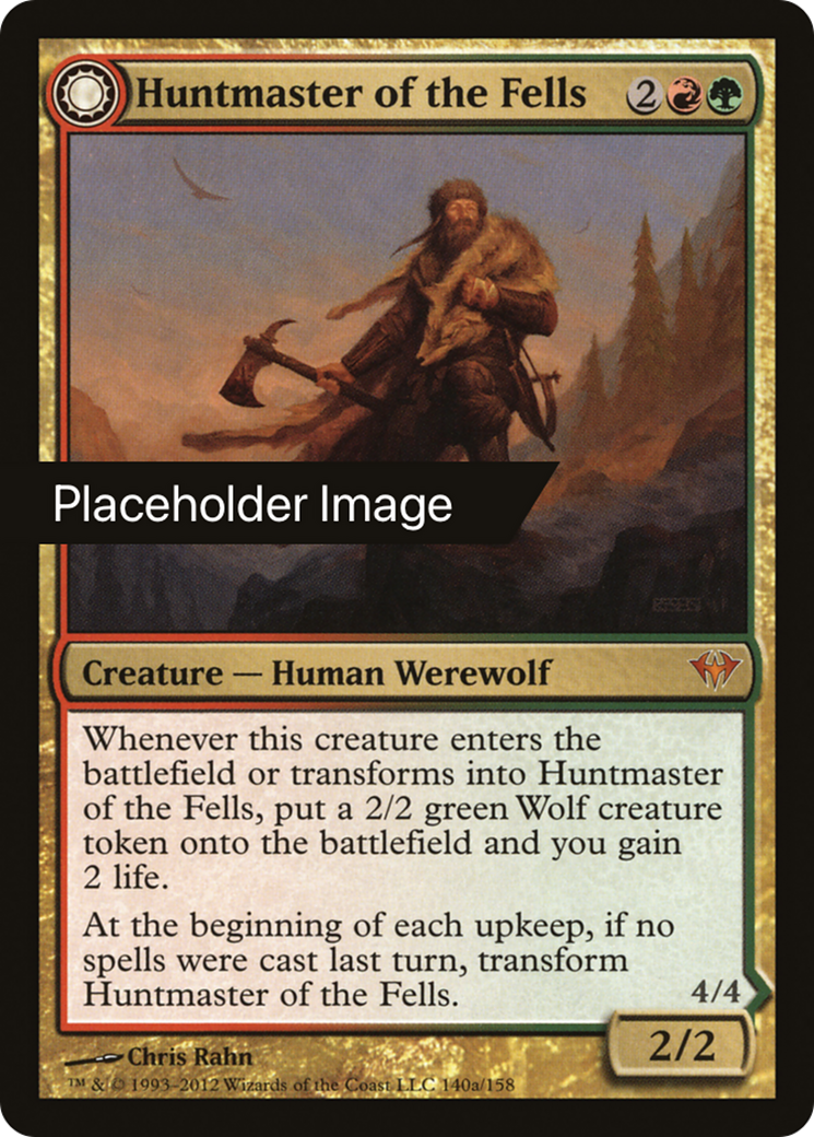Huntmaster of the Fells // Ravager of the Fells Card Image