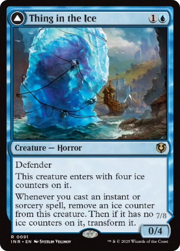 Thing in the Ice // Awoken Horror Card Image