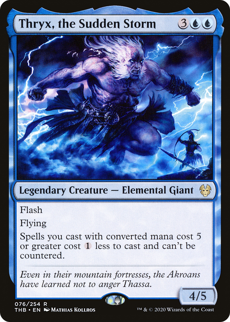 Thryx, the Sudden Storm Card Image