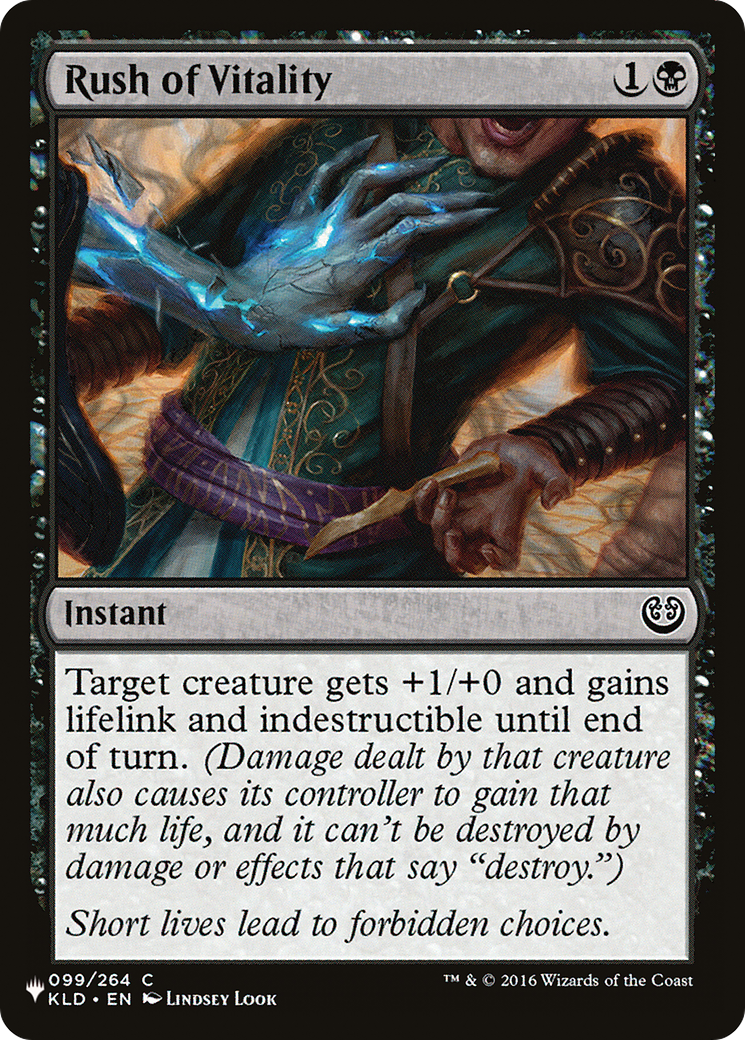 Rush of Vitality Card Image