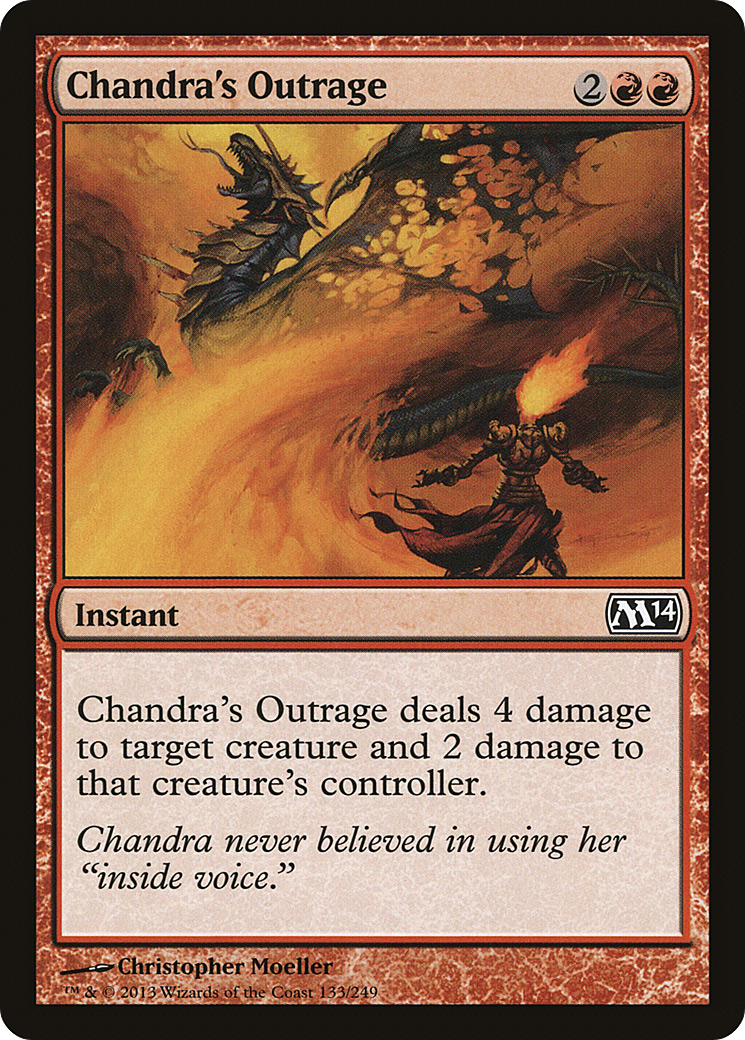 Chandra's Outrage Card Image