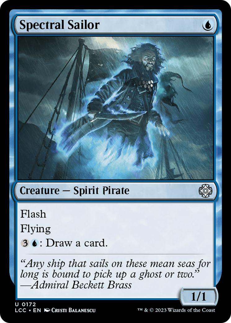 Spectral Sailor Card Image