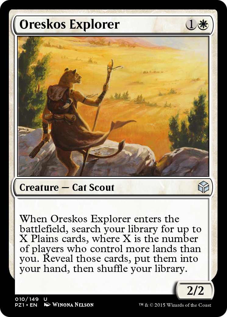 Oreskos Explorer Card Image